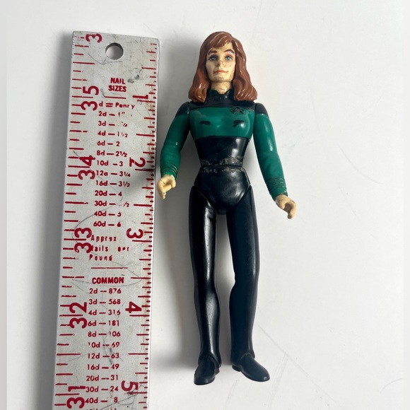 5 Vintage Star Trek Next Generation S6 1994 Action Figure 4-5” tall - Picture 11 of 13